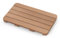 LIFEZEAL Caillebotis de Douche, Tapis de Douche Antidérapant en HIPS Durable, 60x48x4,5 cm, Tapis de Salle de Bain Imperméable, Anti-Corrosion et Antirouille, pour Intérieur ou Extérieur, Marron