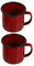 Genérico 2 Uds Taza Para Beber Retro De Té Esmaltada Para El Hogar Vintage Tradicional China Para Acampar