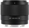 Viltrox AF 40mm F2.5 FE Autofocus Obiettivo, Compatibile con Sony E-mount Full Frame Obiettivi