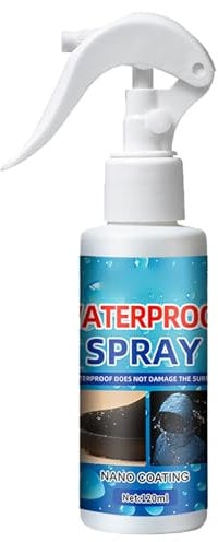 Liquid & Stain Repellant Suede Protector Spray,Waterproof Spray for Shoes,Textile Hydrophobic Dirt Water Repellent for Footwear,Shoe Nano Coating Nanotechnology,Rain & Stain Defence Spray,120ML