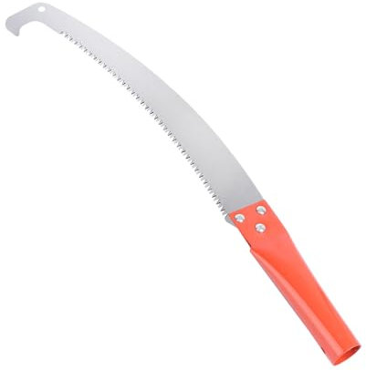 POPETPOP Trimming Saw for Garden Woodworking Hand Saw Pruning Tool for Trees Lightweight Silver Cutting Sawing Pruning