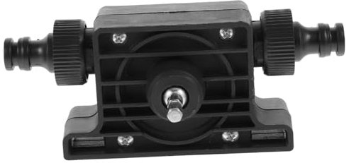 UKCOCO 1satz Portable Selbstansaugende Wasserpumpe Für Bohrmaschinen Praktische Wasserpumpe Abpumpen Von Frischem Und Schmutzigem Wasser Mit Zwei Anschlüssen Langlebig Und Installieren