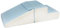 Velinda MiniRutsche-Set Großbausteine Schaumstoffbausteine Softsteine Krabbellandschaft (Farbe: weiß, blau (Pastell))