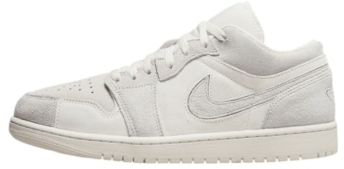 Nike Men's Air Jordan 1 Retro Low OG Shoes, Pale Ivory/Sail, 7.5 UK