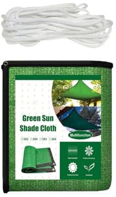 Terrassenabdeckung, Gewächshaus-Schattenschutz, strapazierfähig, UV-beständig, Outdoor-Plane für Obst, Gemüse, Kinderzimmer, Gewächshaus, Schattierung, Balkon, Beschattung