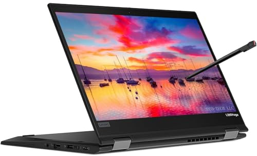 Lenovo ThinkPad L390 Yoga Business Laptop, 13,3 pollici FHD (1920 x 1080), Intel Core i5-8365U, 16 GB RAM, SSD da 512 GB, tastiera QWERTY Windows 11 Pro (ricondizionato)