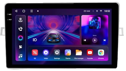 Pantalla Táctil 2 DIN Radio para Toyota Verso R20 2009-2018 Bluetooth Estéreo Coche Navegador USB para, 8 Core 8G+256G