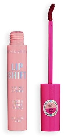Revolution Lip Shift Peel Off Lip Stain, Celestial Pink | Long-Lasting Lip Tint with Subtle Finish, Lightweight Formula, Vegan & Cruelty-Free, 2.5ml