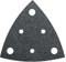 FEIN Feuilles abrasives perforées grain 80, Longueur d’arête 80 mm, Condit.50 Pce, Pour une utilisation sur pratiquement tous les matériaux, Non perforées, fixation rapide auto-agrippant.