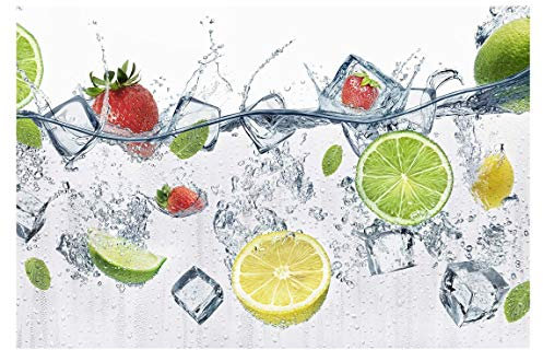 Vliestapete Frucht Cocktail Premium, HxB: 225cm x 336cm