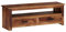 vidaXL Massivholz TV Schrank mit 2 Schubladen Fach Fernsehschrank Fernsehtisch Sideboard Lowboard TV-Board HiFi Möbel 118x30x40 cm