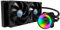 Cooler Master MasterLiquid ML280 Mirror ARGB, Refroidisseur liquide CPU, pompe 3ème gén, système de refroidissement liquide AIO, 2x 140 mm ventilateurs SickleFlow V2, 1x 280 mm radiateur, AMD & Intel
