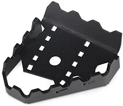YIEBA Extensión de La Almohadilla de La Palanca del Freno de Pie Trasero para Yamaha Tenere 700 T7 T7 Rally Tenere 700 Rally XTZ700 Tenere XT700Z Tenere 2019-2021 Negro