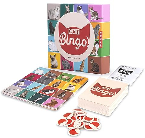 Kikkerland GG217 Cat Bingo