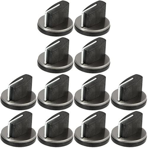 DOITOOL 12 Pcs Knob stove oven gas range Gas Stove Range Oven electric stove burner Gas Stove Accessory Stove Ignition Embedded Rotary plastic