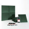 Mollis Wandpaneel 30x30cm - Set von 8 Stück, Kopfteil für Betthaupt, Wohnzimmer, Dekowand, gepolsterte Moderne 3D Dekoration für Schlafzimmer, schallabsorbierende Wandverkleidung, Wandkissen, Grün