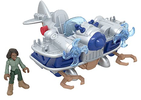 Fisher-Price Imaginext Jurassic World Air Tracker Kayla and Plane