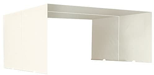 Outsunny Toile de Rechange pergola rétractable de 5 x 2,4 m pour pergola de 3 x 3 m - Tissu Polyester - Beige