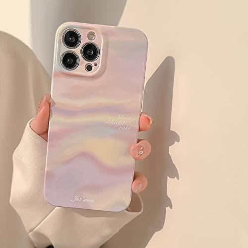 Bakicey für iPhone XS Max Hülle Marmor Dünn Aesthetic Glitzer Kratzfest Handyhülle PC Hardcase Mode Mädchen Matte TPU Schutzhülle Marble Stoßfeste Case Cover für iPhone XS Max, Lila