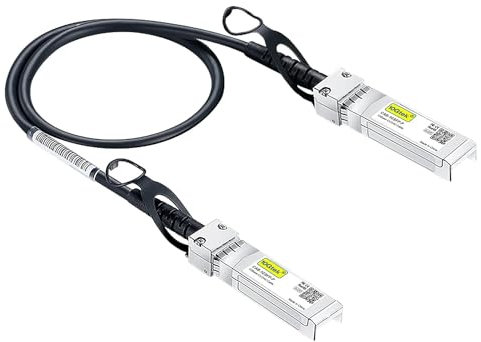 10Gtek 1.25G SFP DAC Twinax Kabel 0.25-Meter(0.83ft), Passive, Kompatibel für Cisco SFP-1GBASE-CU25CM, Ubiquiti UniFi, Netgear, TP-LINK, D-LINK, Open Switch