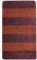 RugVista Mario Block Badematte - Dunkellila/Terrakotta Teppich 67x117 Moderner Teppich