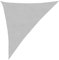 vidaXL Toldo de Vela poliéster Oxford 100% Gris Claro 3x4x5 m