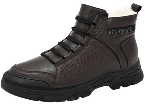 EJIMUQO Black Friday 2024 Offerte Stivaletti Chelsea Uomo Pelle Stivali Da Caccia Con Lacci Stivali Western Uomo 47 Stivaletti Moto Turismo Uomo Stivaletti Impermeabili Uomo Antinfortunistiche