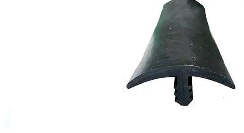 T-förmiger Spaltdichtungsstreifen aus Silikonkautschuk, T-Typ, Grabenabdeckung, Dekorstreifen, Wintergarten, Solarpanel, universelle Tür-/Fensterdichtung, T-108 30 x 11 mm, 2 m