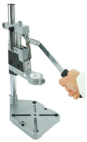 ZKLGS Tischbohrmaschine, Bohrmaschine Halterung 400mm Halterung for DIY Holzbearbeitung Bohren Halter Schleifer Rack Ständer Klemme Bankdrücken Klemme Schleifer,Standbohrmaschine