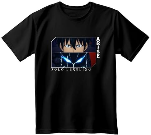 Solo Leveling Arise Männer T-Shirt schwarz Anime, Fan-Merch, TV-Serien