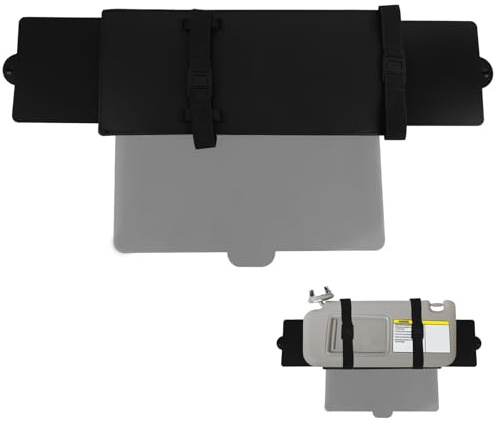 Penitue Sun Visor Extender for Car, Premium Adjustable Car Sun Visor Sunvisor Sunshade Shade Extender Extension Practical Automotive Interior Accessories for Safe Driving Accessories