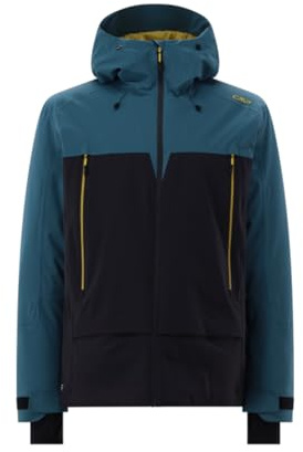 CMP Unlimitech Herren Shell Jacke Clima Protect mit Kapuze Antracite-NILO Sportliche, Wasserabweisende Jacke mit Fester Kapuze und praktischen Reißverschlusstaschen für Outdoor-Abenteuer. | Clima-Protect-Membran, Schutz vor Nässe, Primaloft-Wärme ohne Volumen, leichte Wärmeisolierung