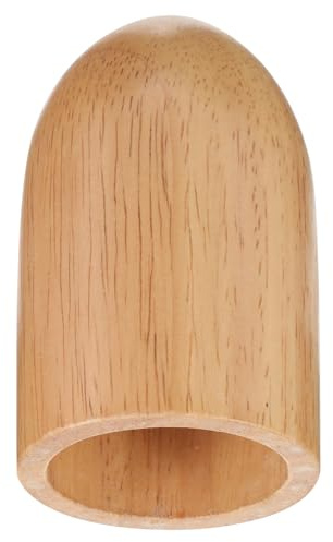 ASAKKURA Pied de Lampe en Bois Massif Rond Douille E27, Remplacement Confortable pour Lampes de Salon et Lampadaires, Design Simple et Finition Naturelle