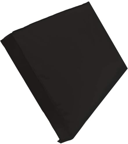 Kichvoe Weatherproof Tv Cover outside Use with Pvc Window and Full Bottom Protection Polyester Material Tv Screen Protector Sleeve for 36-38 Inch