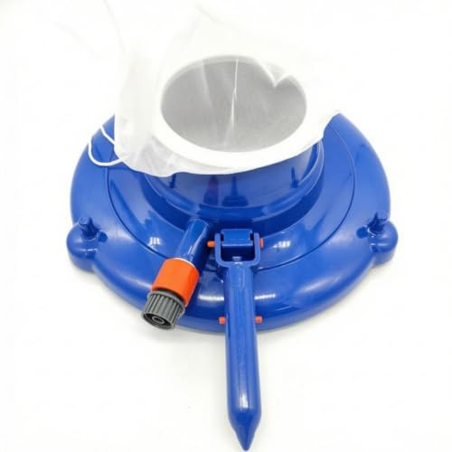 Jinhxofs Aspirador Piscina con Bolsa Filtro Eficaz Limpiafondos Manual Piscina Resistente Limpiador para SPA