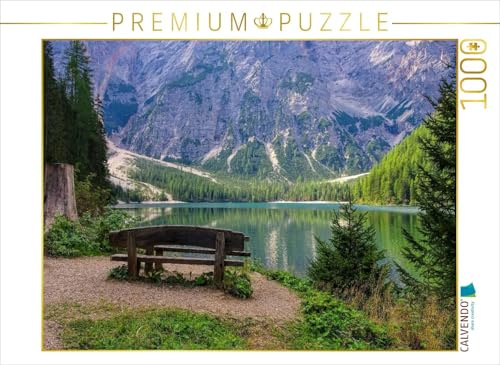 CALVENDO Puzzle Pragser Wildsee | 1000 Teile Lege-Größe 64 x 48 cm Foto-Puzzle für glückliche Stunden