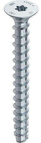 HECO MM plus Senkkopf Multi-Monti Schraubanker mit Zulassung, 7.5 x 160 mm, verzinkt, 50 Stück, 48523