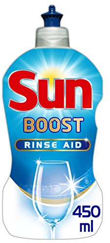 Sun Liquide de Rinçage Lave-Vaisselle Brillance et Anti-Traces Expert Shine Boost Regular 450ml