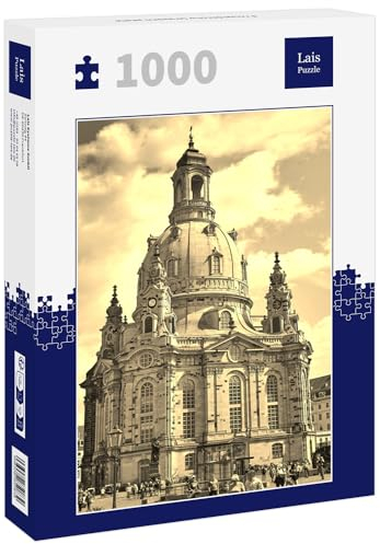 Lais Puzzle Frauenkirche Dresden Sepia 1000 Teile