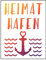 Universal-Schablone A3 - Heimathafen -