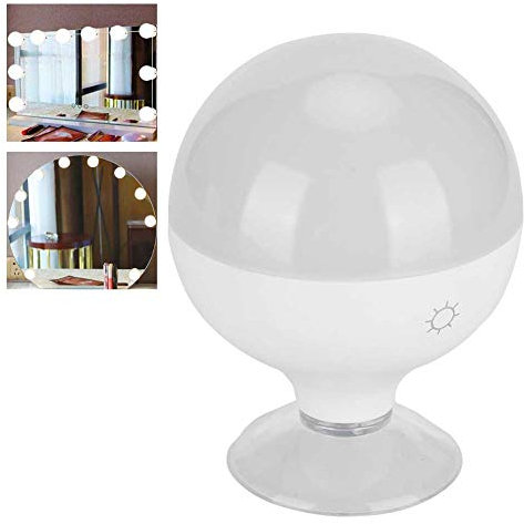 Cimenn 3/5 Pcs Makeup Light Bulbs, 3 Color LED Vanity Mirror Light Bulb Lighting Fixture for Makeup Vanity Table Set in Dressing Room(3Pcs-White)