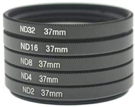 System-S ND Filter Set 37 mm Neutraldichtefilter Graufilter anschraubbar für Fotografie