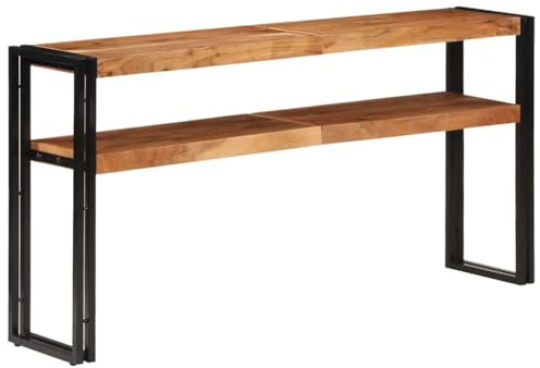 vidaXL Table Console 150x30x75 cm Bois d'acacia Solide