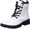 Geox Mädchen J Casey Girl G Stiefeletten,White Black,32 EU