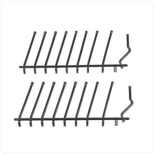 Set mit 2 Unterkörben kompatibel Bosch Siemens Neff Gaggenau Constructa Balay 645102 00645102 2 x 9 Spitzen Serie Kippstangen