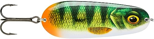 Rapala, Nauvo Essentials Angelköder, Größe: 6,6 cm/19 g, sinkender Süßwasserköder, Variable Schwimmtiefe, Angelgerät aus Metall, lebender Barsch PEL