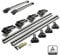 Turtle AIR1 | Dachgepäckträger Dachträger | Kompatibel mit Nissan Qashqai J11 2014-2021; Dient der Montage von Dachboxen, oder Dachfahrradträger, Leiter | Robuste Konstruktion aus Aluminium