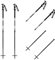 K2 Skis Unisex – Erwachsene Skistock Lockjaw ALU-Eva, Silver, 10G3031