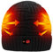 Svpro Beheizte Mütze Wiederaufladbar 7.4V 2200mAh Batterie Beheizte Mütze Männer Frauen Beheizte Beanie Mütze mit 3 Temperaturreglern,Winter Warme Mützen