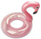 Aufblasbar Flamingo Schwimmring, Glitzer Rosa Schwimmring Luftmatratze Pool floaties, Pool Qufblasbar Ring, Erwachsene,Kinder für Poolparty Spielzeug (Rot-70)